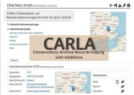 Datenbank CARLA ist online!